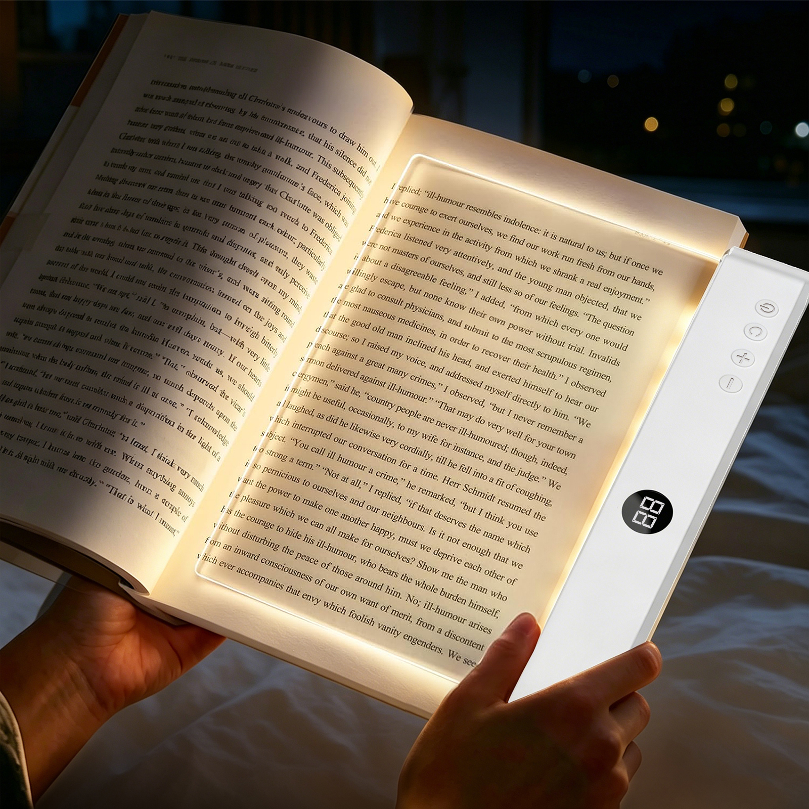 书灯光板 / Book Light Board