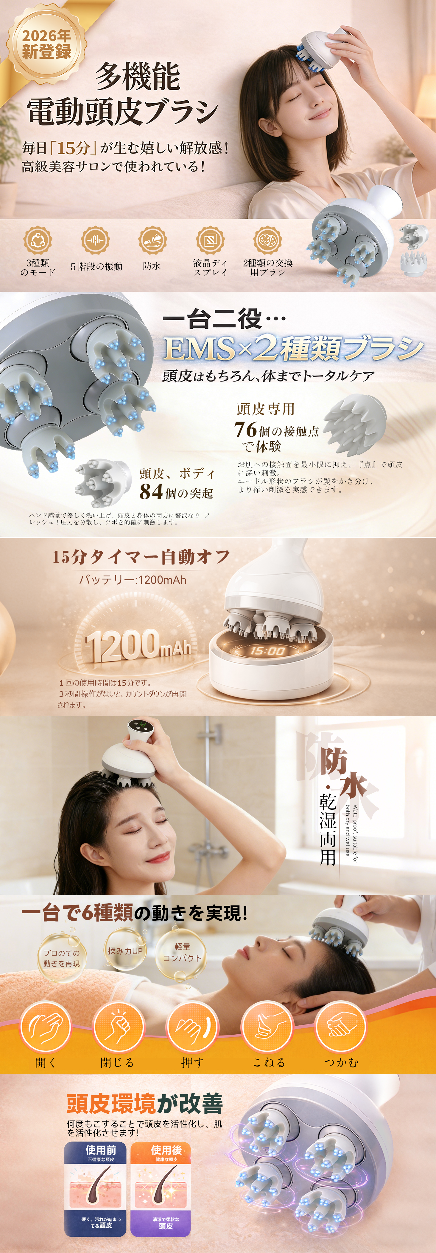 头部按摩器 PC A+ 1